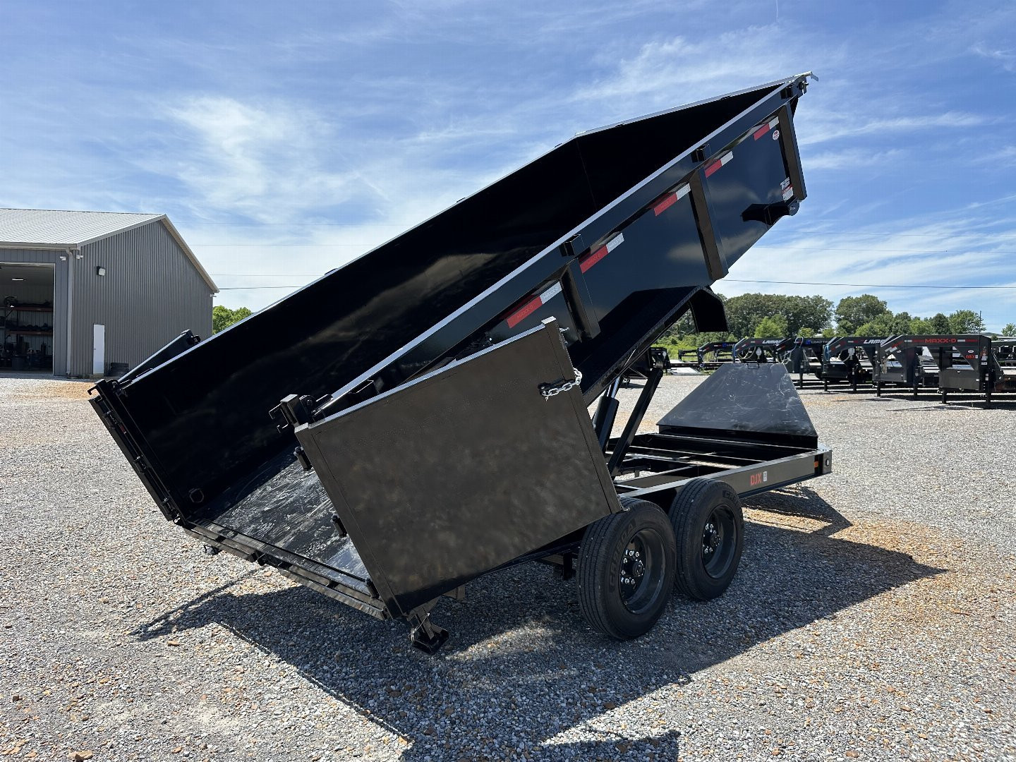 New 2025 MAXXD DJX 83"x16' 16k Dump Trailer