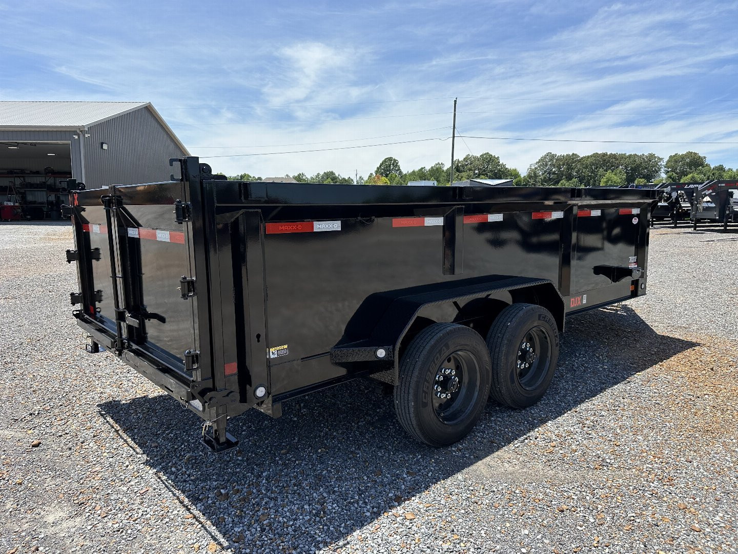 New 2025 MAXXD DJX 83"x16' 16k Dump Trailer