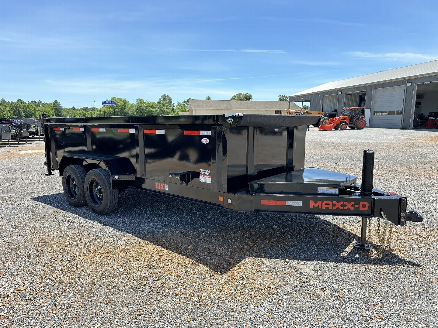 New 2025 MAXXD DJX 83"x16' 16k Dump Trailer