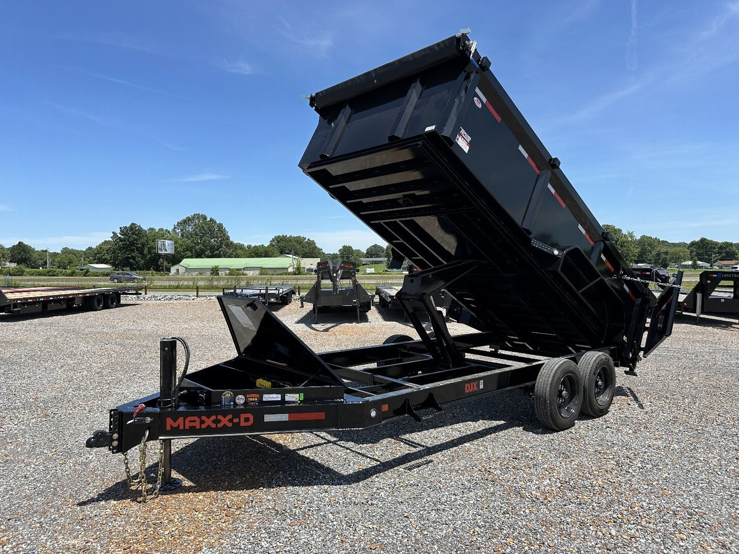 New 2025 MAXXD DJX 83"x16' 16k Dump Trailer