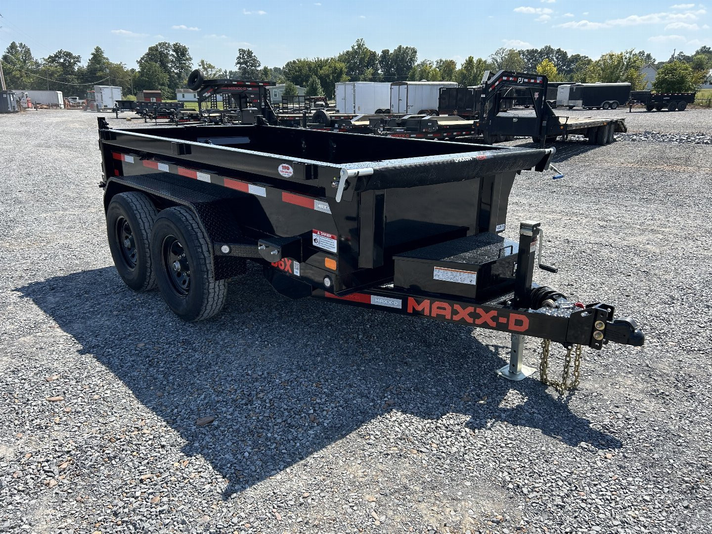 New 2024 MAXXD 60"x10' 10k Dump Trailer