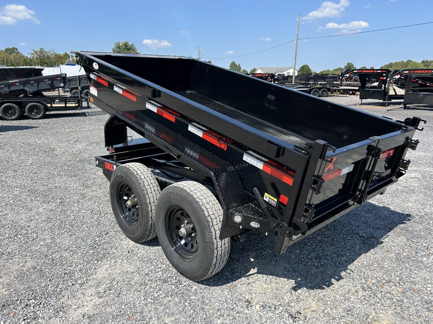 New 2024 MAXXD 60"x10' 10k Dump Trailer