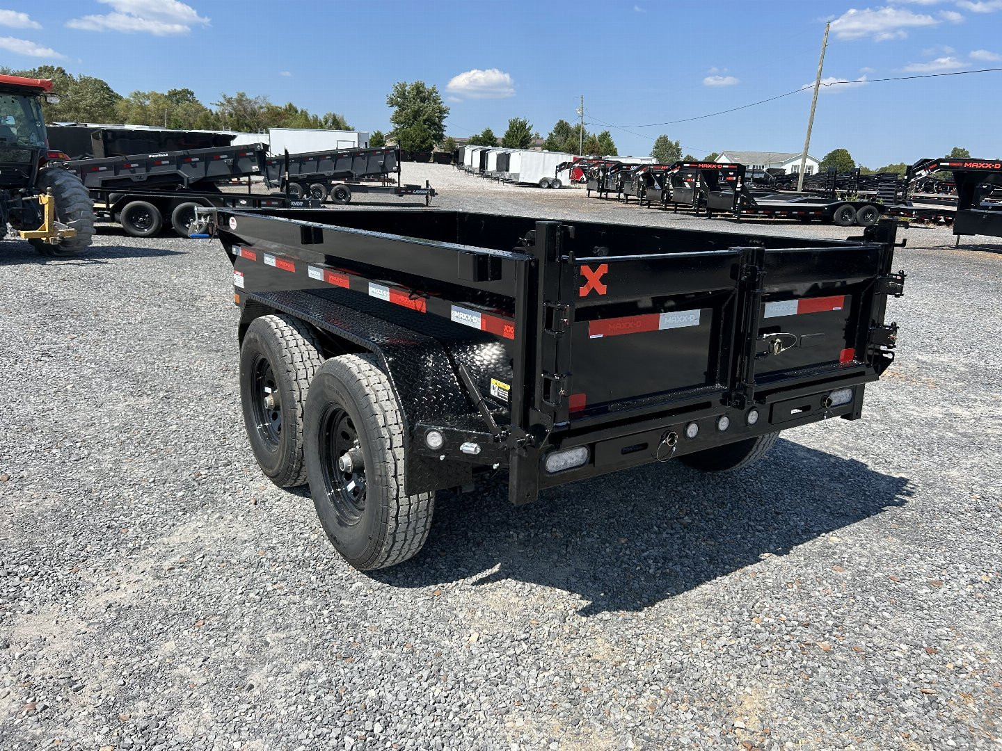 New 2024 MAXXD 60"x10' 10k Dump Trailer