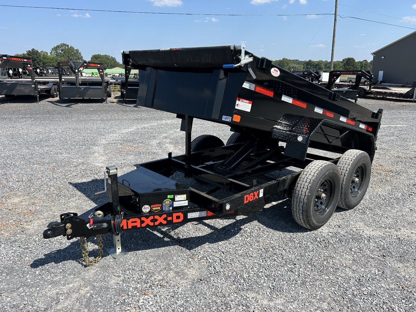 New 2024 MAXXD 60"x10' 10k Dump Trailer