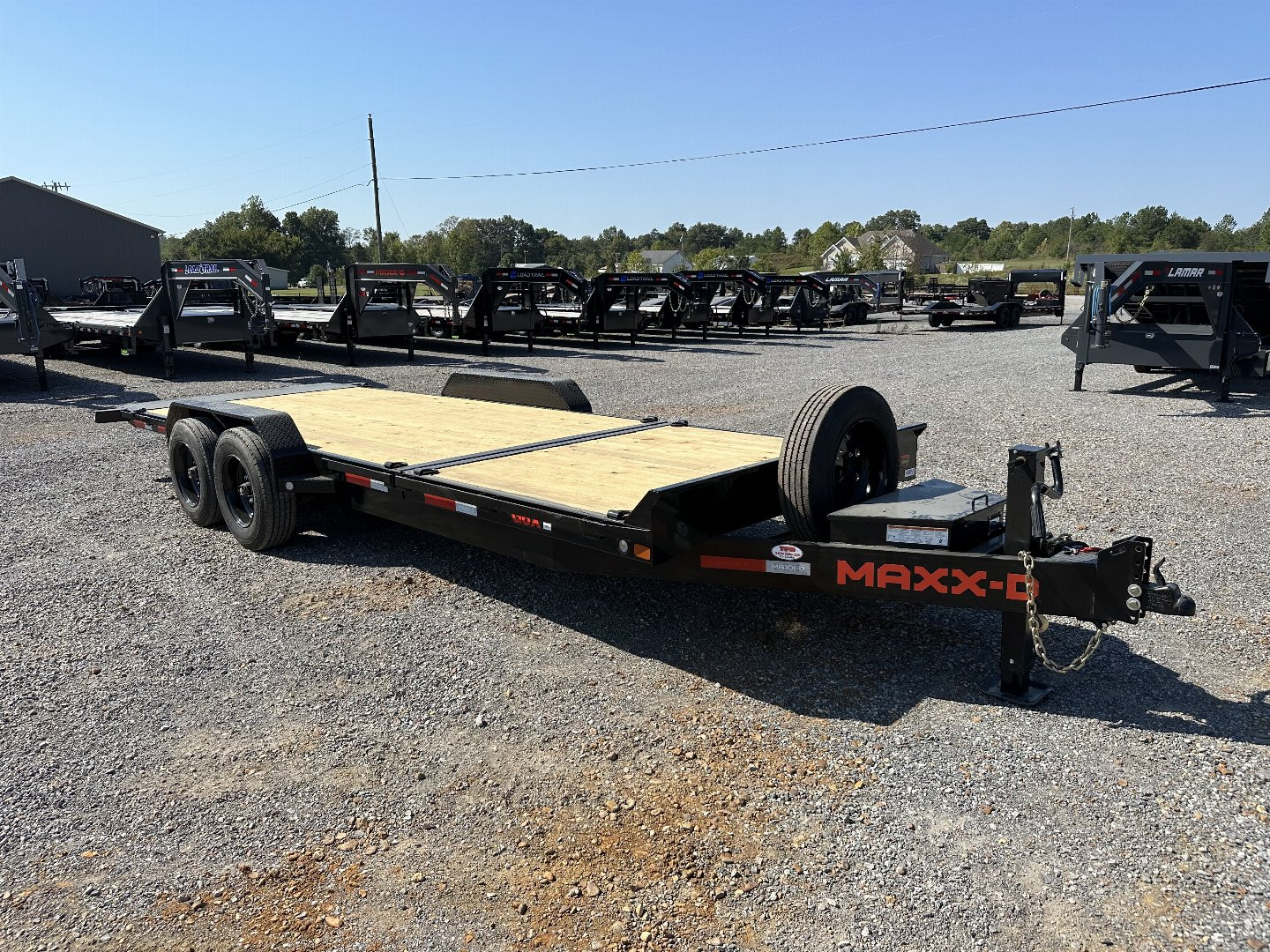 New 2025 MAXXD 83" X 22' 17.5K Tilt Equipment Trailer