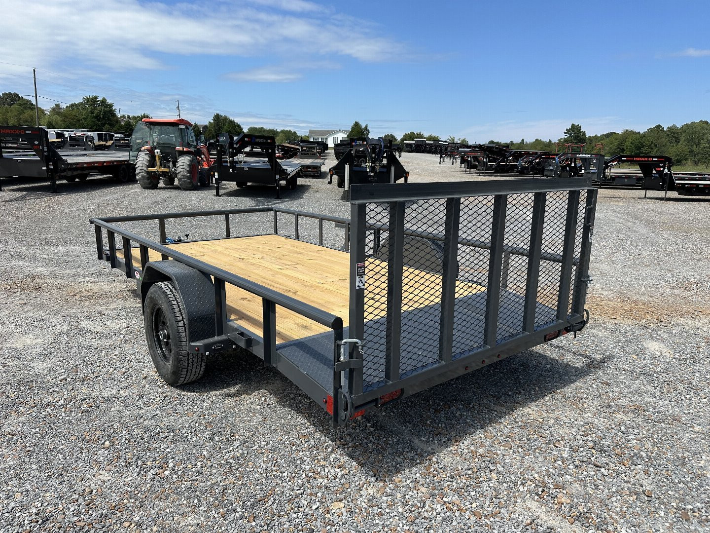 New 2025 Lamar 83"X14' 5K Utility Trailer