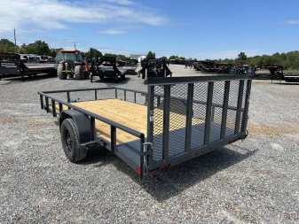 New 2025 Lamar 83"X14' 5K Utility Trailer