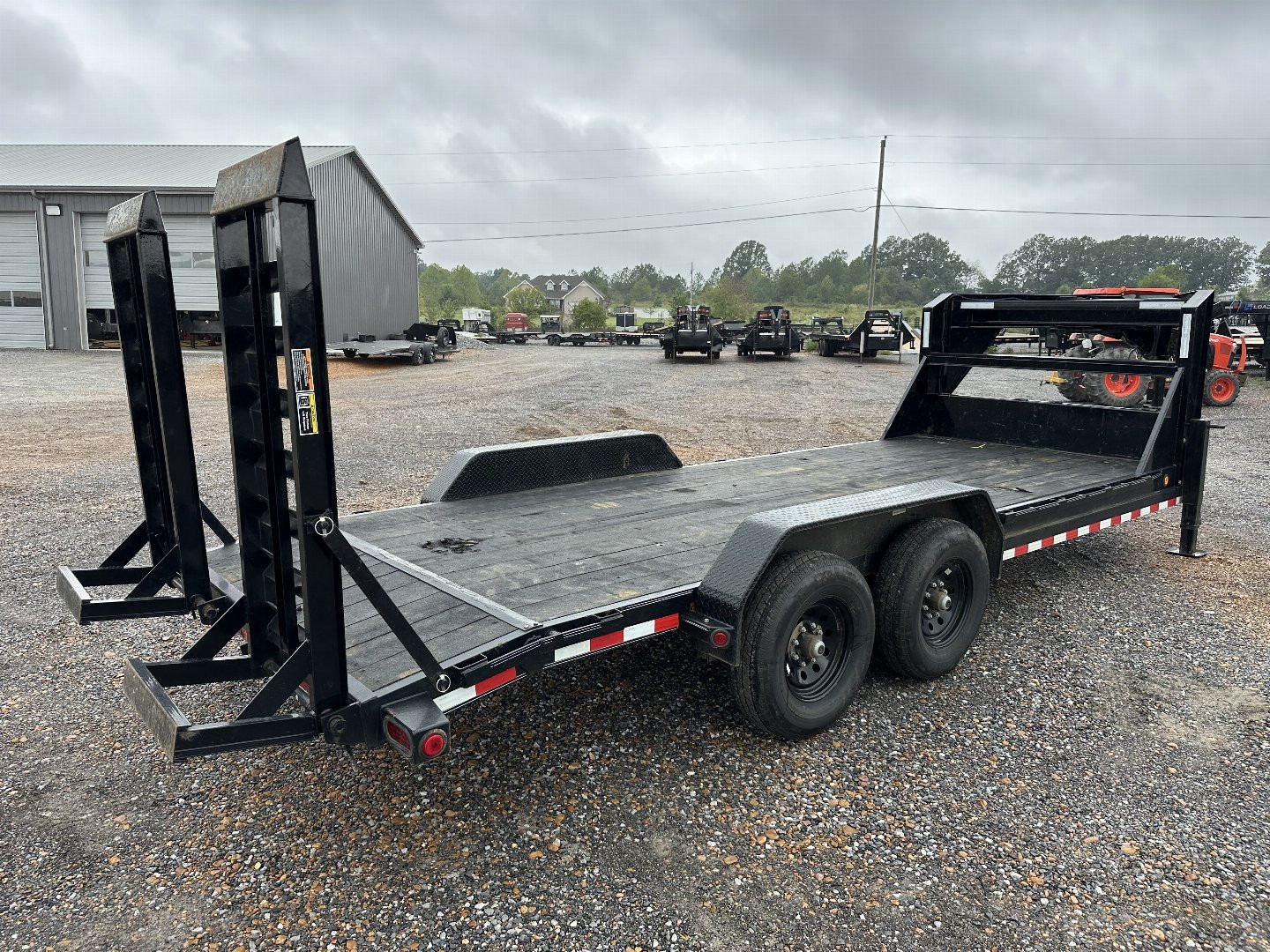 Used 2023 Load Trail 83" x 20' 14k Gooseneck Equipment Trailer