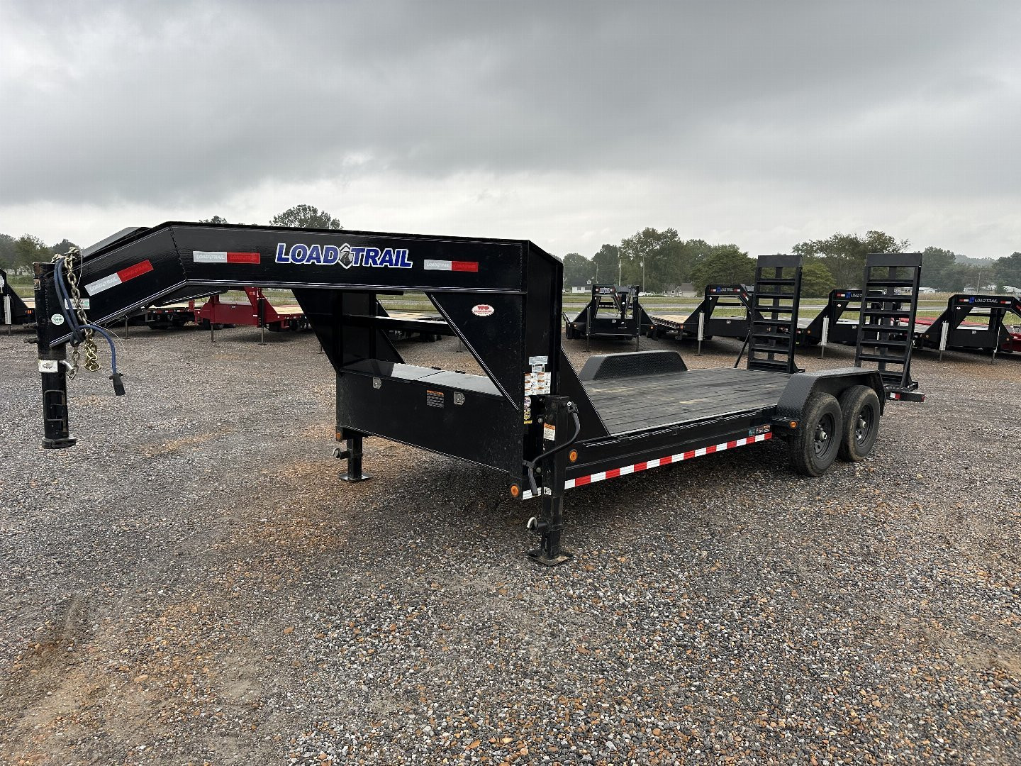 Used 2023 Load Trail 83" x 20' 14k Gooseneck Equipment Trailer