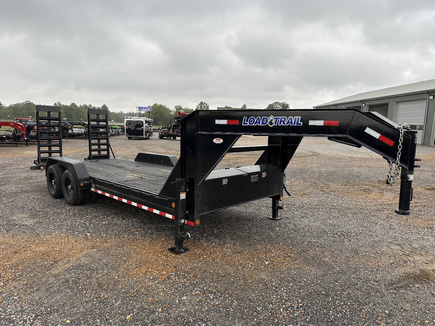 Used 2023 Load Trail 83" x 20' 14k Gooseneck Equipment Trailer