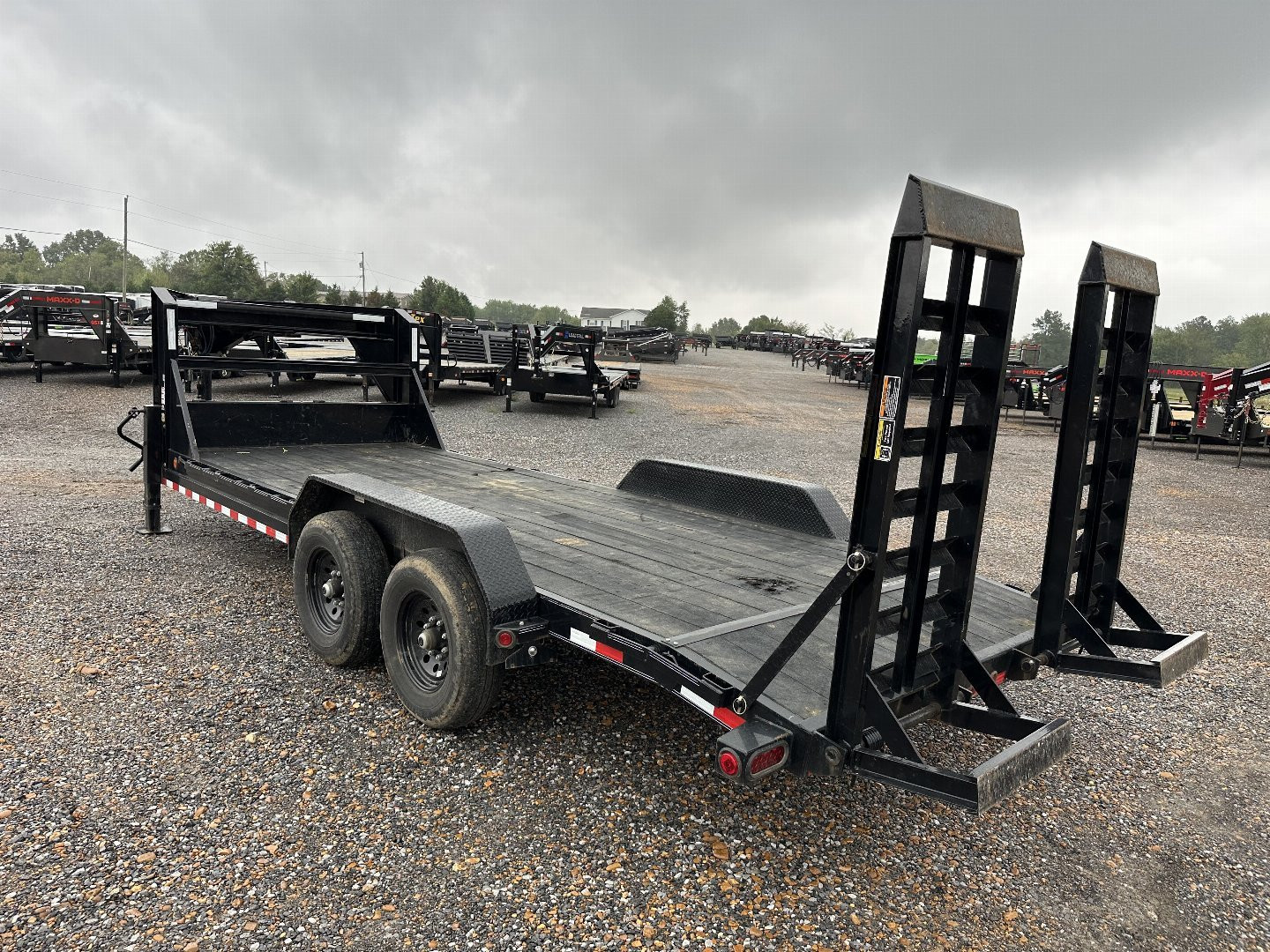 Used 2023 Load Trail 83" x 20' 14k Gooseneck Equipment Trailer