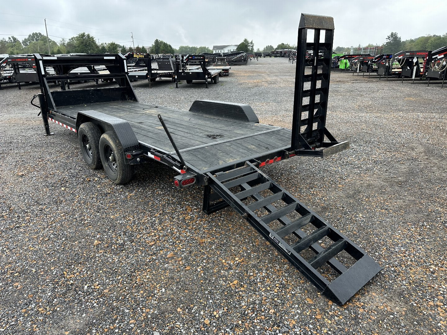 Used 2023 Load Trail 83" x 20' 14k Gooseneck Equipment Trailer