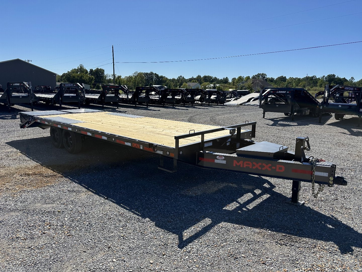 New 2025 MAXXD 102"X24' 17.5K Flatbed Trailer