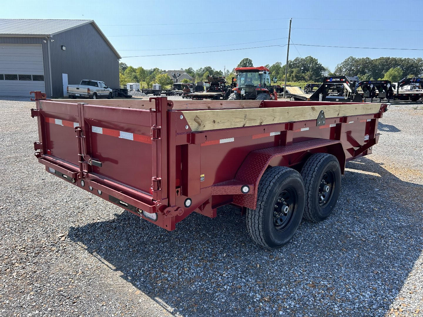 New 2025 MAXXD 83"x14' 14k Dump Trailer