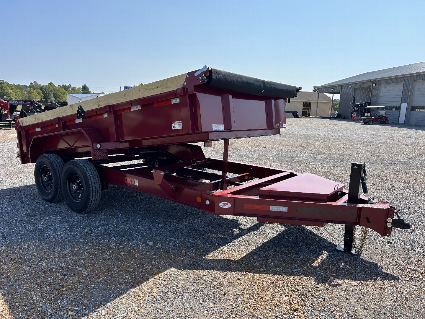New 2025 MAXXD 83"x14' 14k Dump Trailer