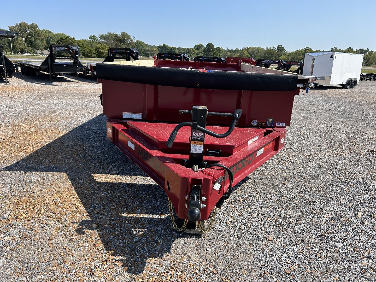 New 2025 MAXXD 83"x14' 14k Dump Trailer