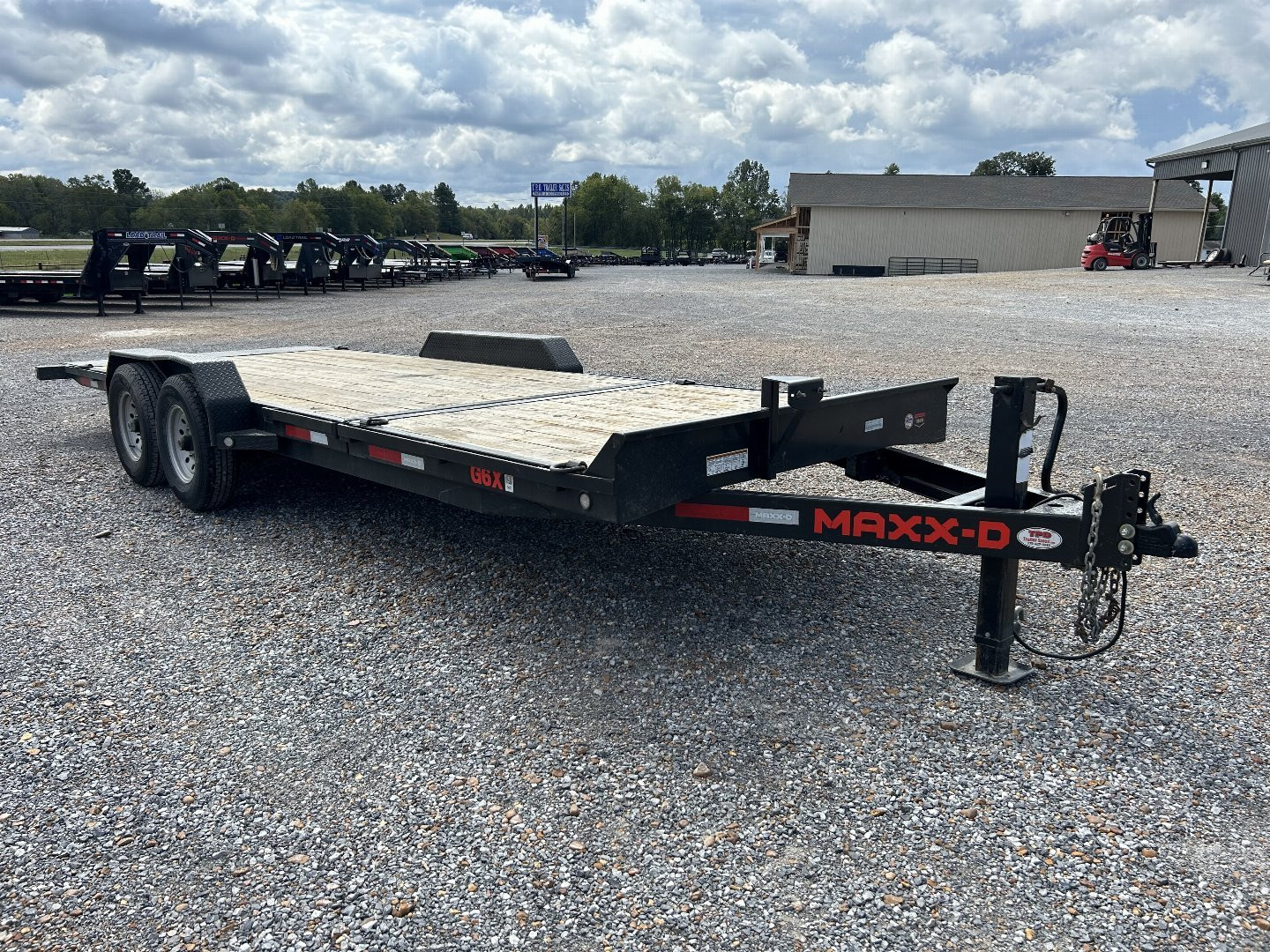 Used 2022 MAXXD 83"x22' 14K Tilt Trailer