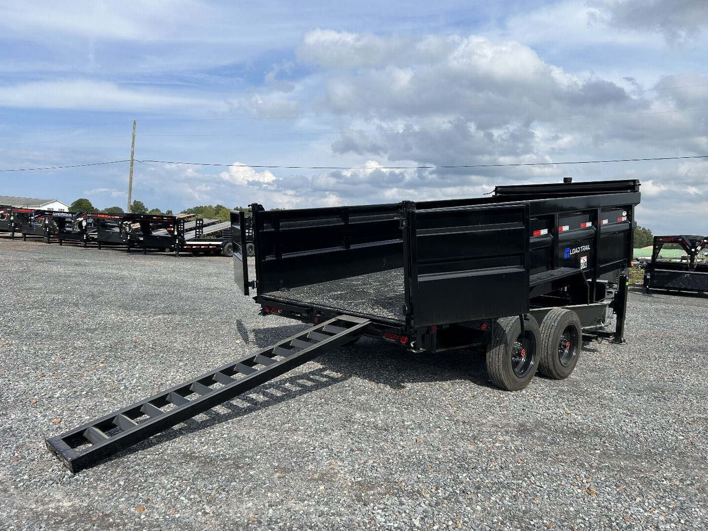 New 2025 Load Trail 83" x 16' 20k Dump Trailer