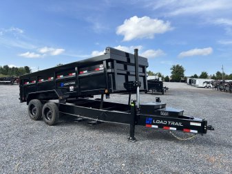 New 2025 Load Trail 83" x 16' 20k Dump Trailer