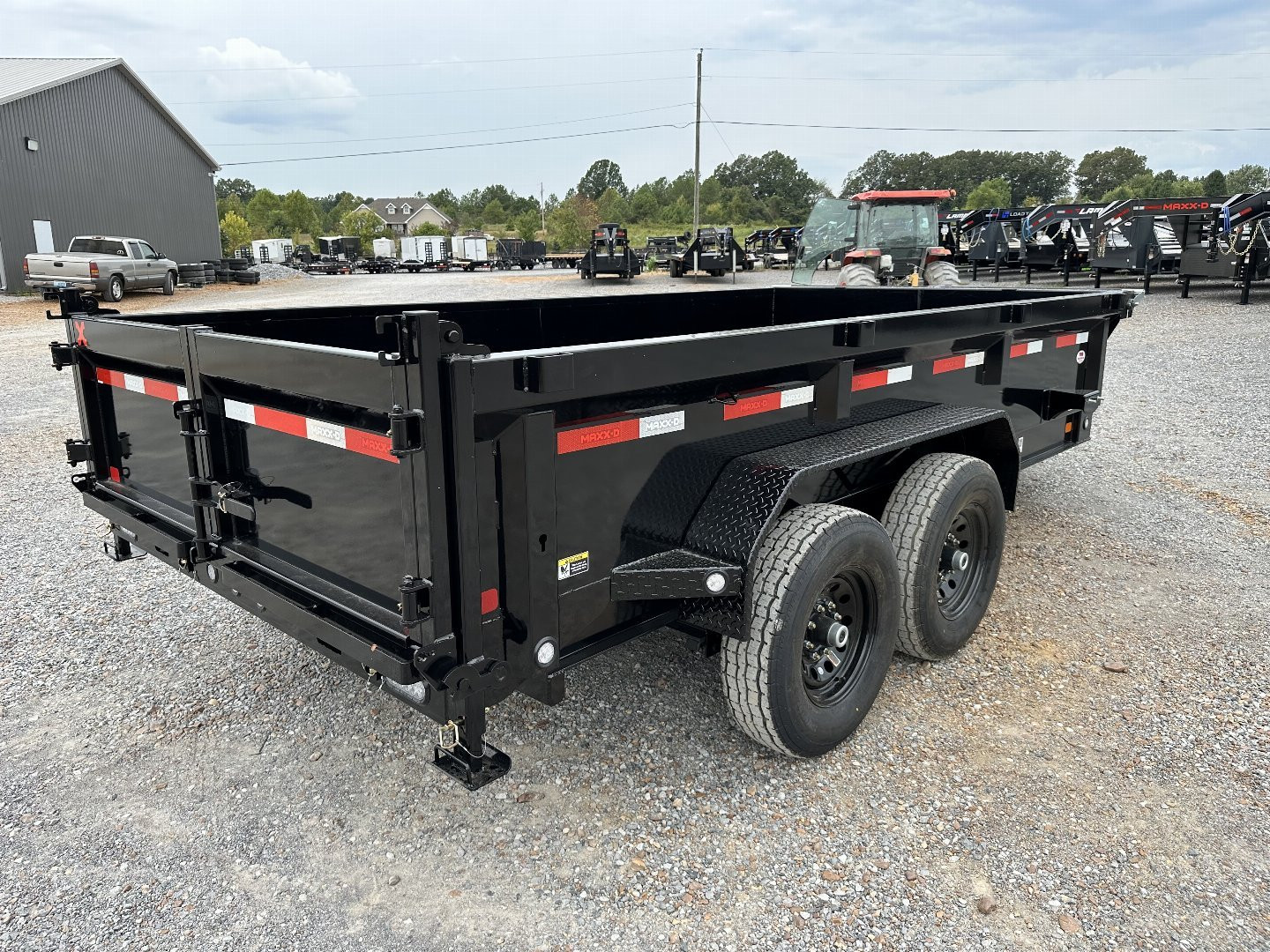 New 2025 MAXXD 14' x 83" 14k Dump Trailer