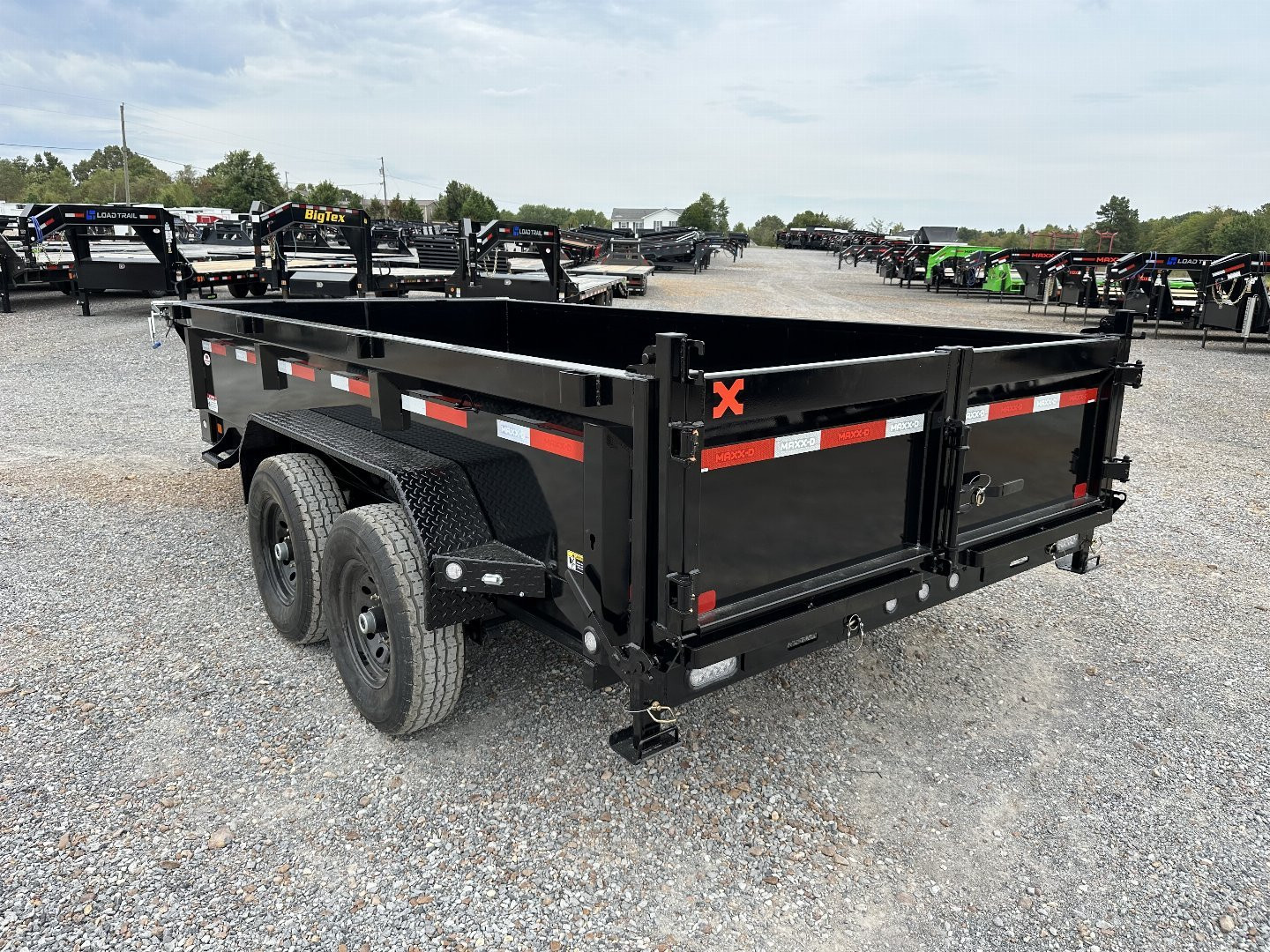 New 2025 MAXXD 14' x 83" 14k Dump Trailer