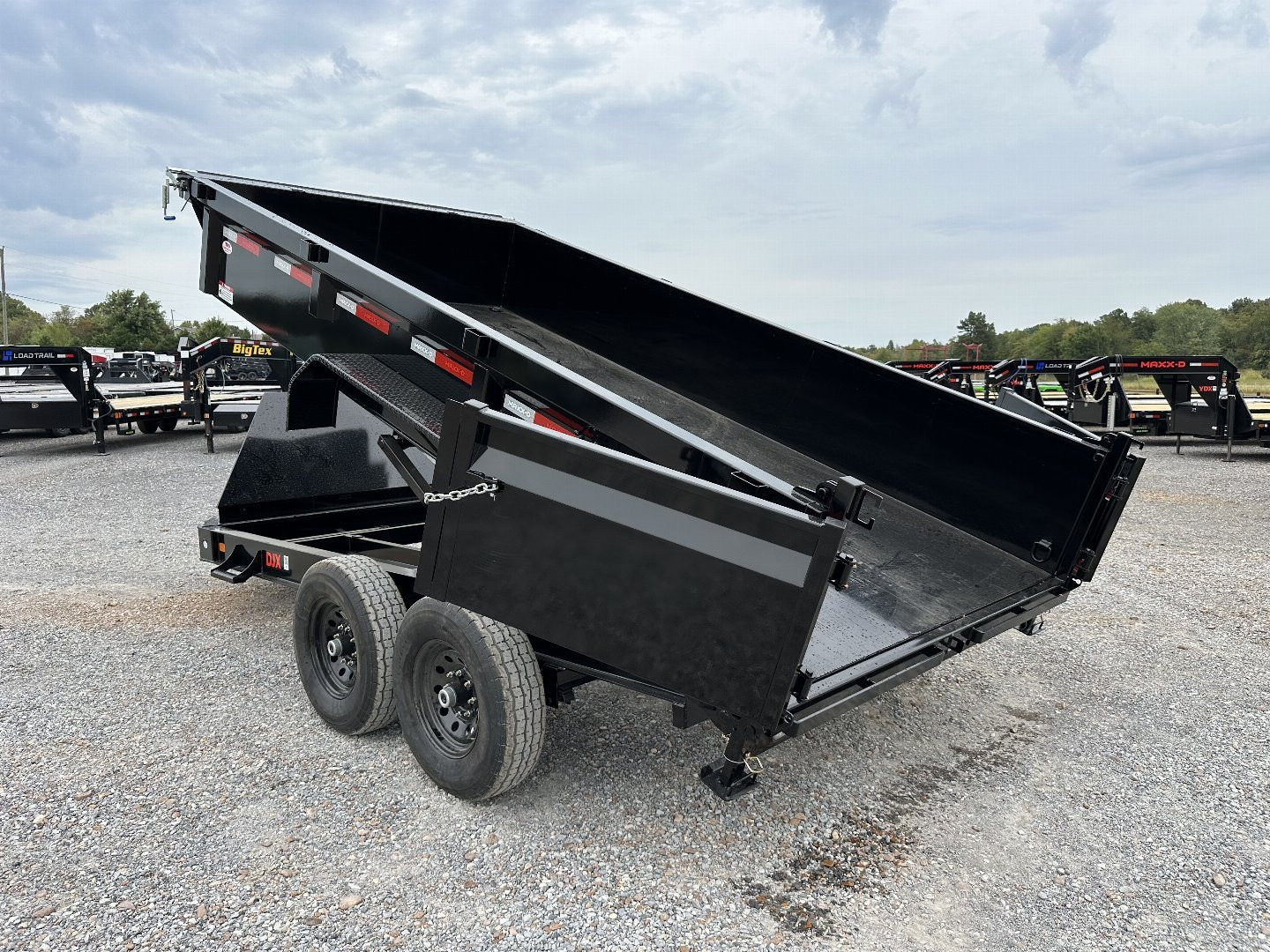 New 2025 MAXXD 14' x 83" 14k Dump Trailer