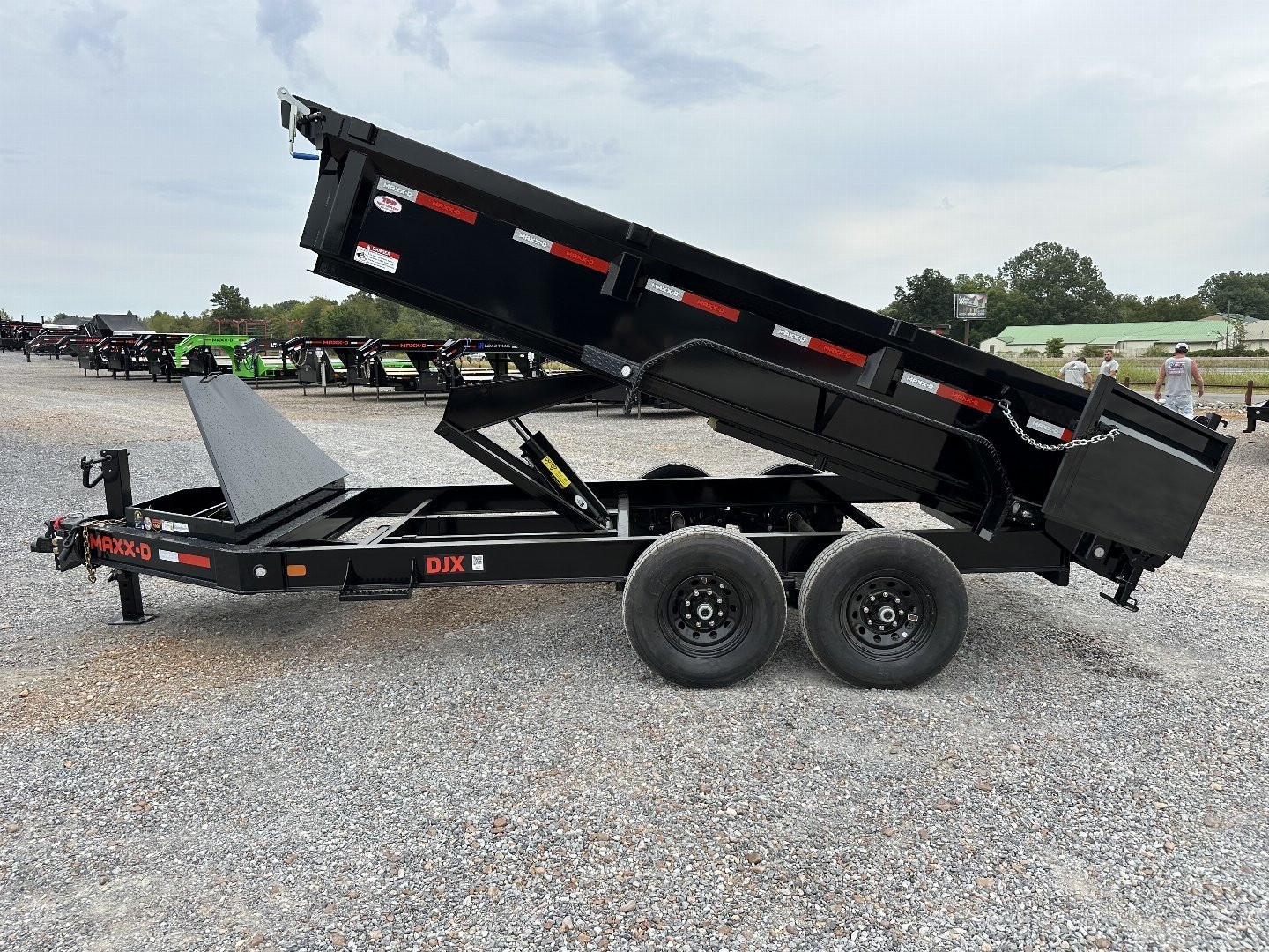 New 2025 MAXXD 14' x 83" 14k Dump Trailer