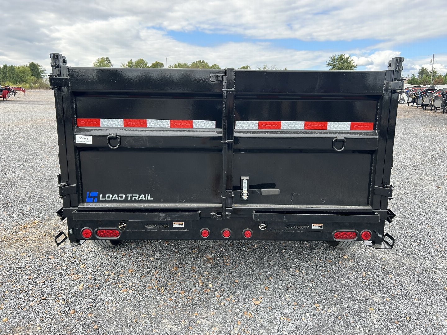 New 2025 Load Trail 83" x 16' 21k Dump Trailer *TELESCOPIC*