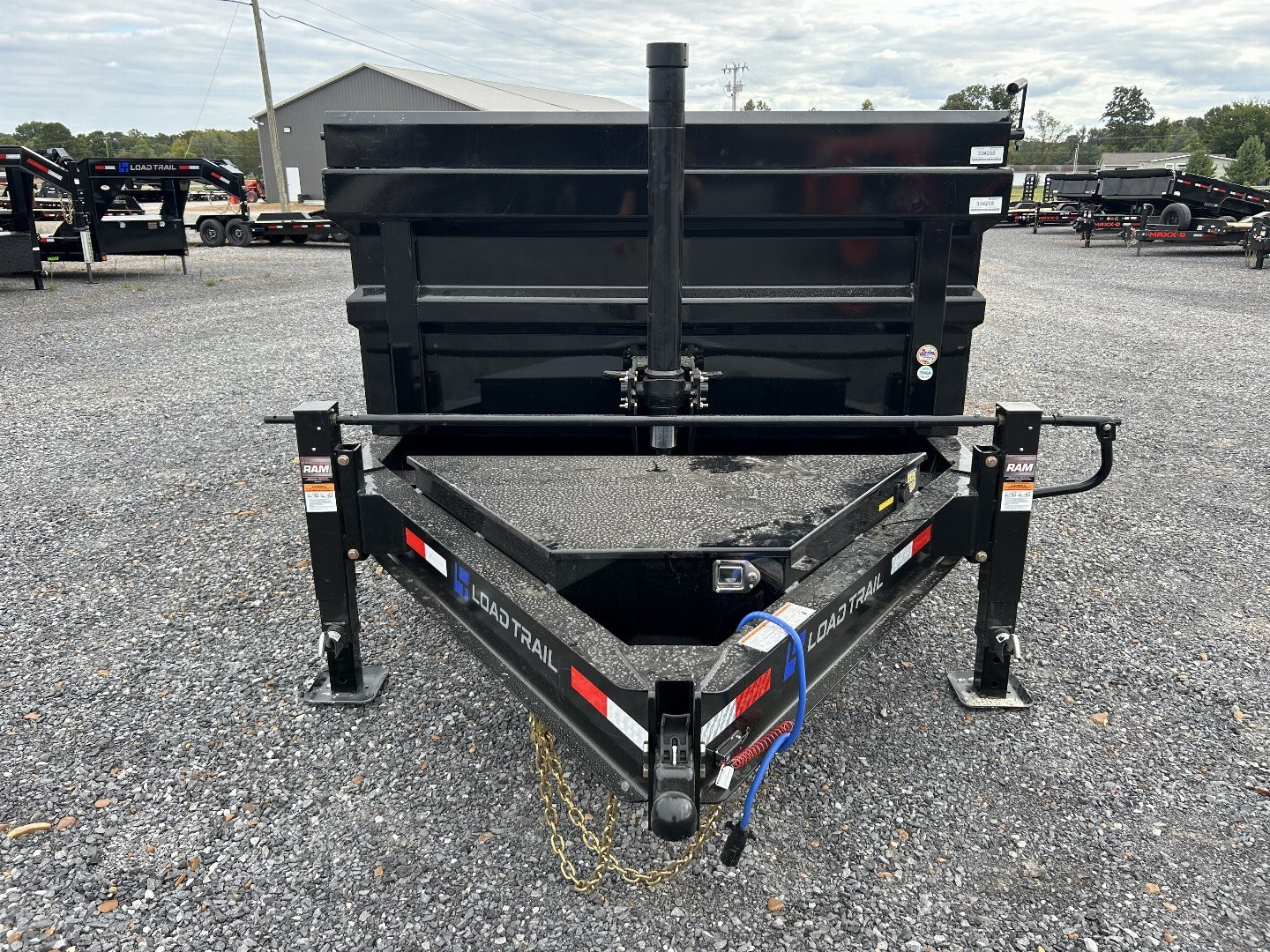 New 2025 Load Trail 83" x 16' 21k Dump Trailer *TELESCOPIC*