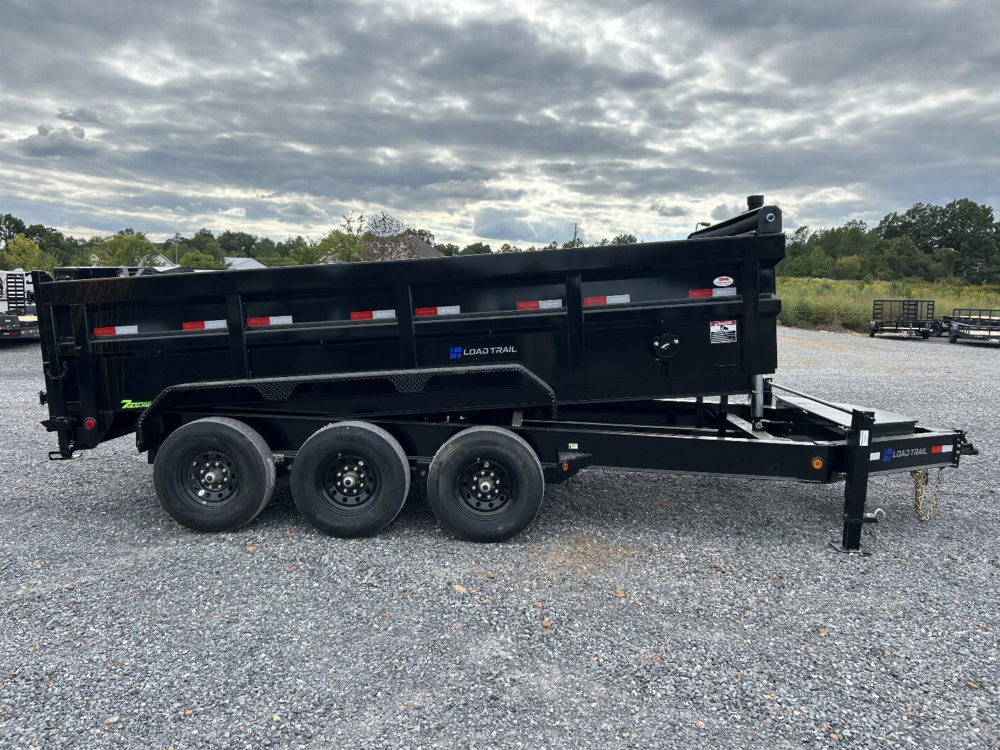 New 2025 Load Trail 83" x 16' 21k Dump Trailer *TELESCOPIC*