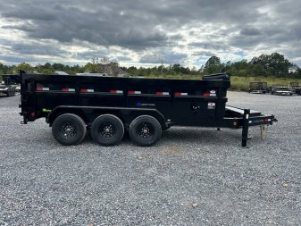 New 2025 Load Trail 83" x 16' 21k Dump Trailer *TELESCOPIC*