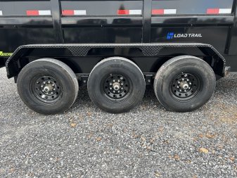New 2025 Load Trail 83" x 16' 21k Dump Trailer *TELESCOPIC*
