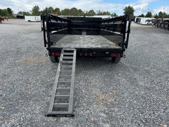 New 2025 Load Trail 83" x 16' 21k Dump Trailer *TELESCOPIC*