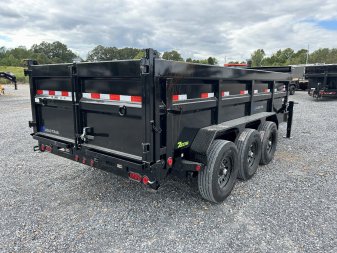 New 2025 Load Trail 83" x 16' 21k Dump Trailer *TELESCOPIC*