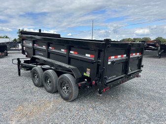 New 2025 Load Trail 83" x 16' 21k Dump Trailer *TELESCOPIC*
