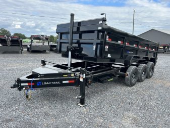 New 2025 Load Trail 83" x 16' 21k Dump Trailer *TELESCOPIC*