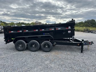 New 2025 Load Trail 83" x 16' 21k Dump Trailer *TELESCOPIC*