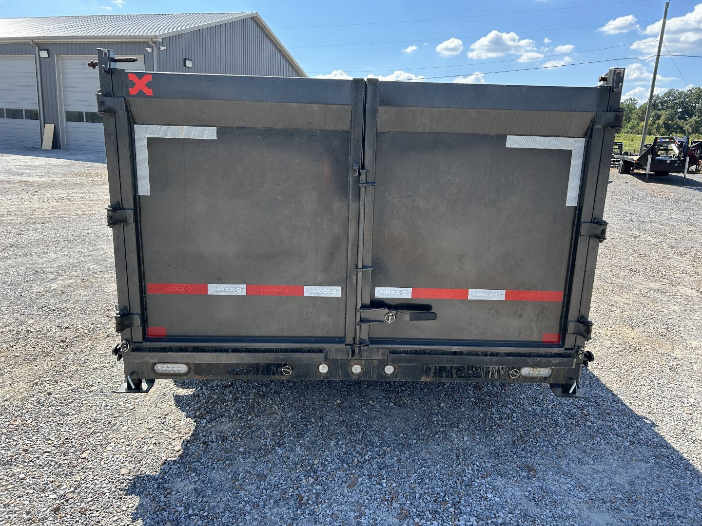Used 2023 MAXXD 16' x 83" 16k Telescopic Dump Trailer *4' Sides*