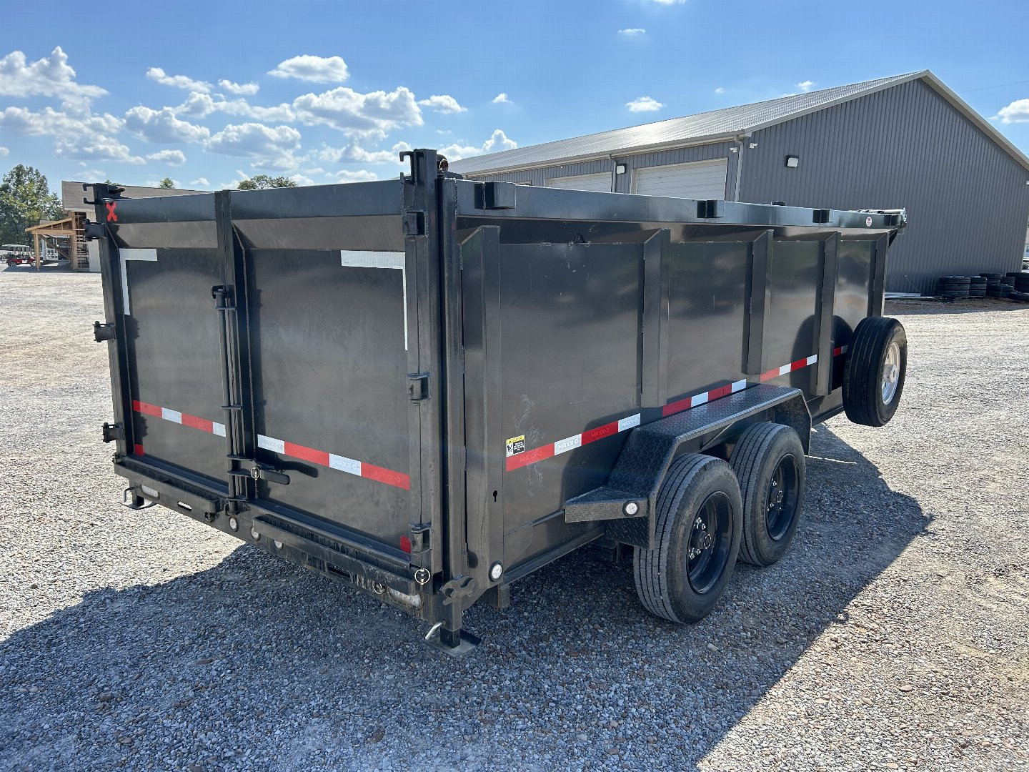Used 2023 MAXXD 16' x 83" 16k Telescopic Dump Trailer *4' Sides*