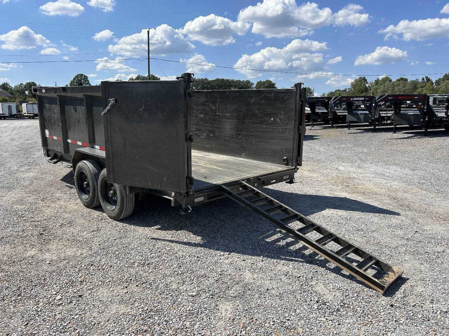 Used 2023 MAXXD 16' x 83" 16k Telescopic Dump Trailer *4' Sides*