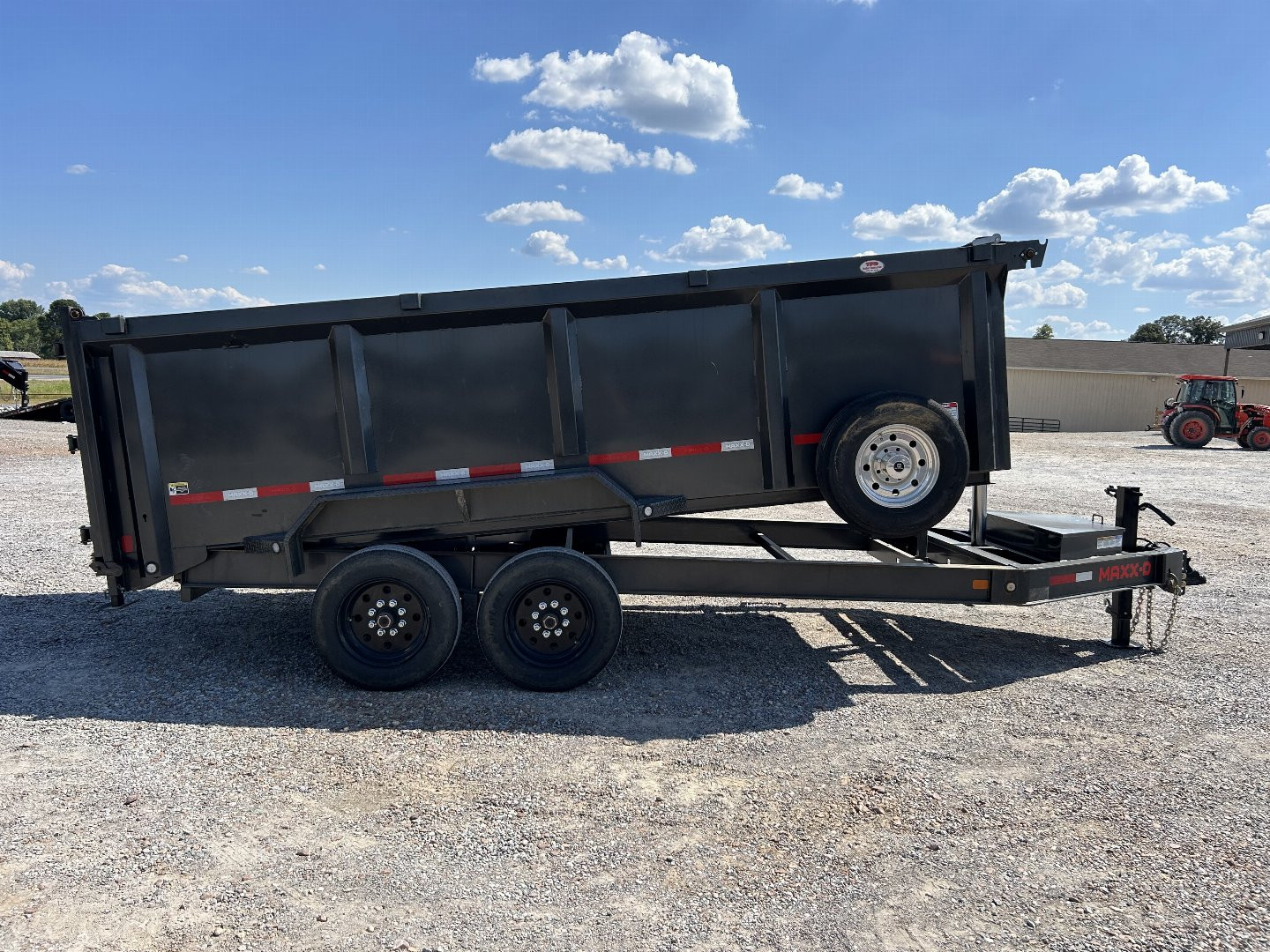 Used 2023 MAXXD 16' x 83" 16k Telescopic Dump Trailer *4' Sides*