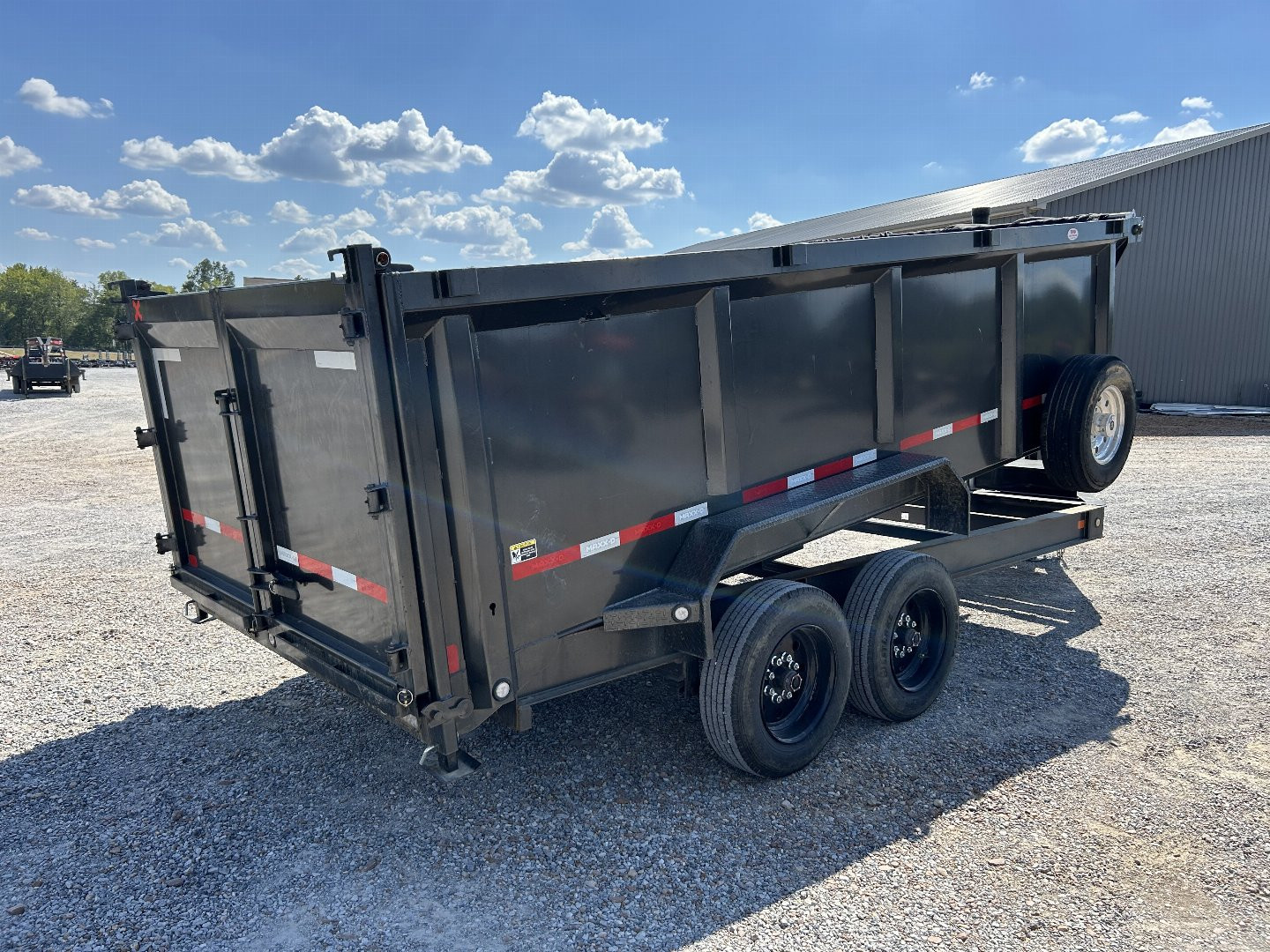 Used 2023 MAXXD 16' x 83" 16k Telescopic Dump Trailer *4' Sides*
