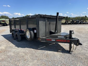 Used 2023 MAXXD 16' x 83" 16k Telescopic Dump Trailer *4' Sides*