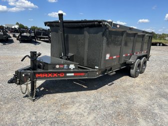 Used 2023 MAXXD 16' x 83" 16k Telescopic Dump Trailer *4' Sides*