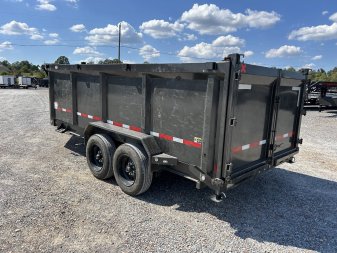 Used 2023 MAXXD 16' x 83" 16k Telescopic Dump Trailer *4' Sides*