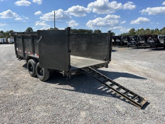 Used 2023 MAXXD 16' x 83" 16k Telescopic Dump Trailer *4' Sides*
