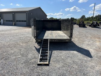 Used 2023 MAXXD 16' x 83" 16k Telescopic Dump Trailer *4' Sides*
