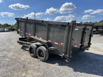 Used 2023 MAXXD 16' x 83" 16k Telescopic Dump Trailer *4' Sides*