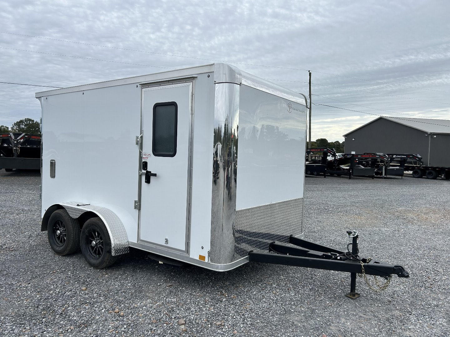 New 2025 Cross Trailers Enclosed Trailer | 7' x 12' 7K GVWR