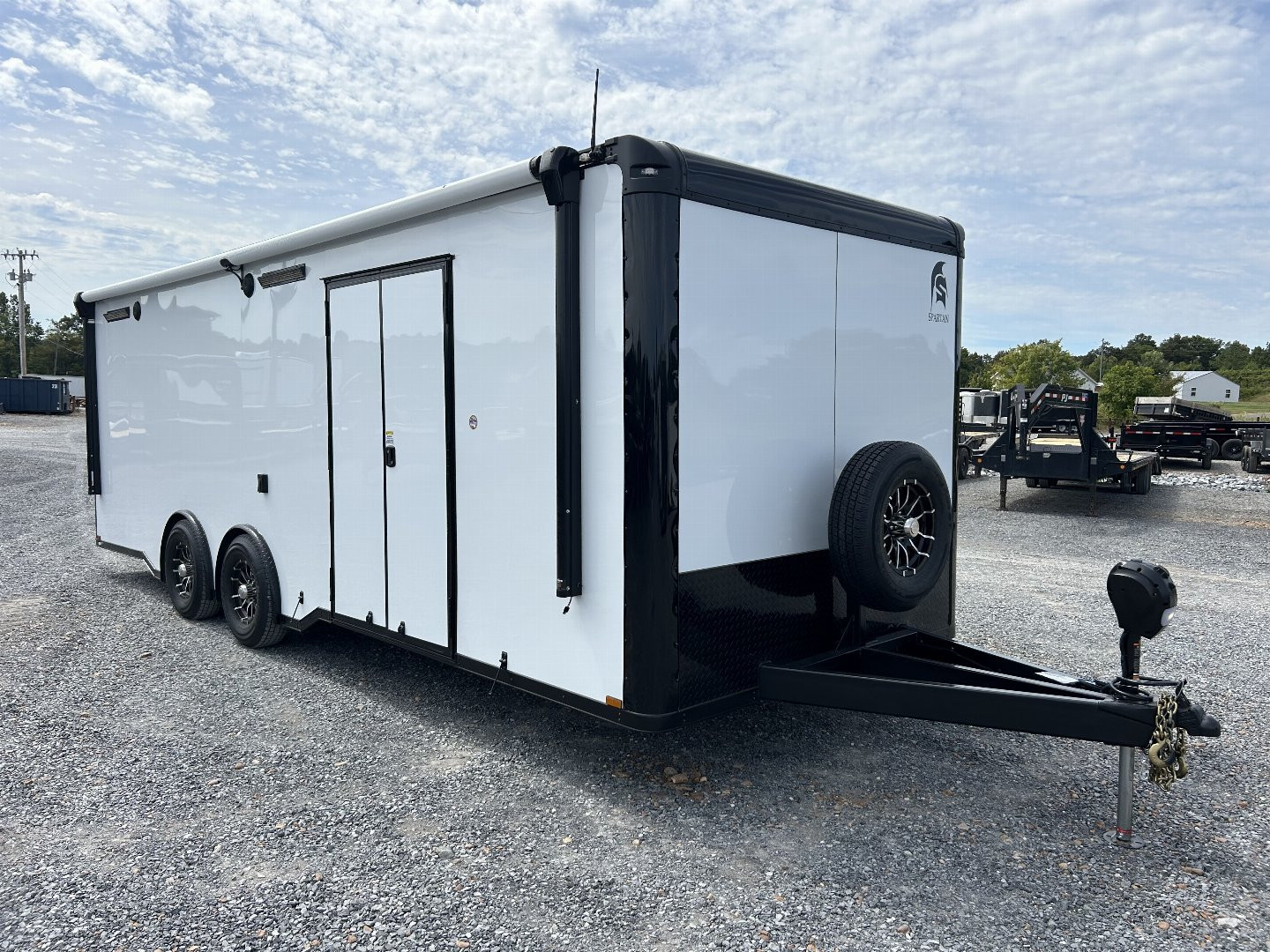 New 2025 Spartan 8.5X24 10K FULL FINISHED RACE TRAILER *NATDA SHOW SPECIAL*